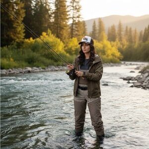 Custom Steampunk Fish Brooch Trucker Hat